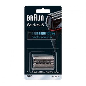 Braun | Head Replacement Pack | 52B | Black